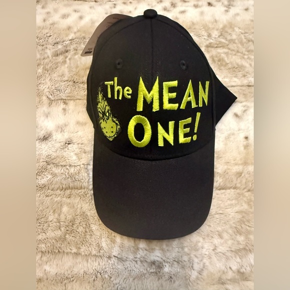 *NWT* Dr. Seuss How the Grinch Stole Christmas ‘The Mean One' Baseball Cap Hat - Picture 4 of 7